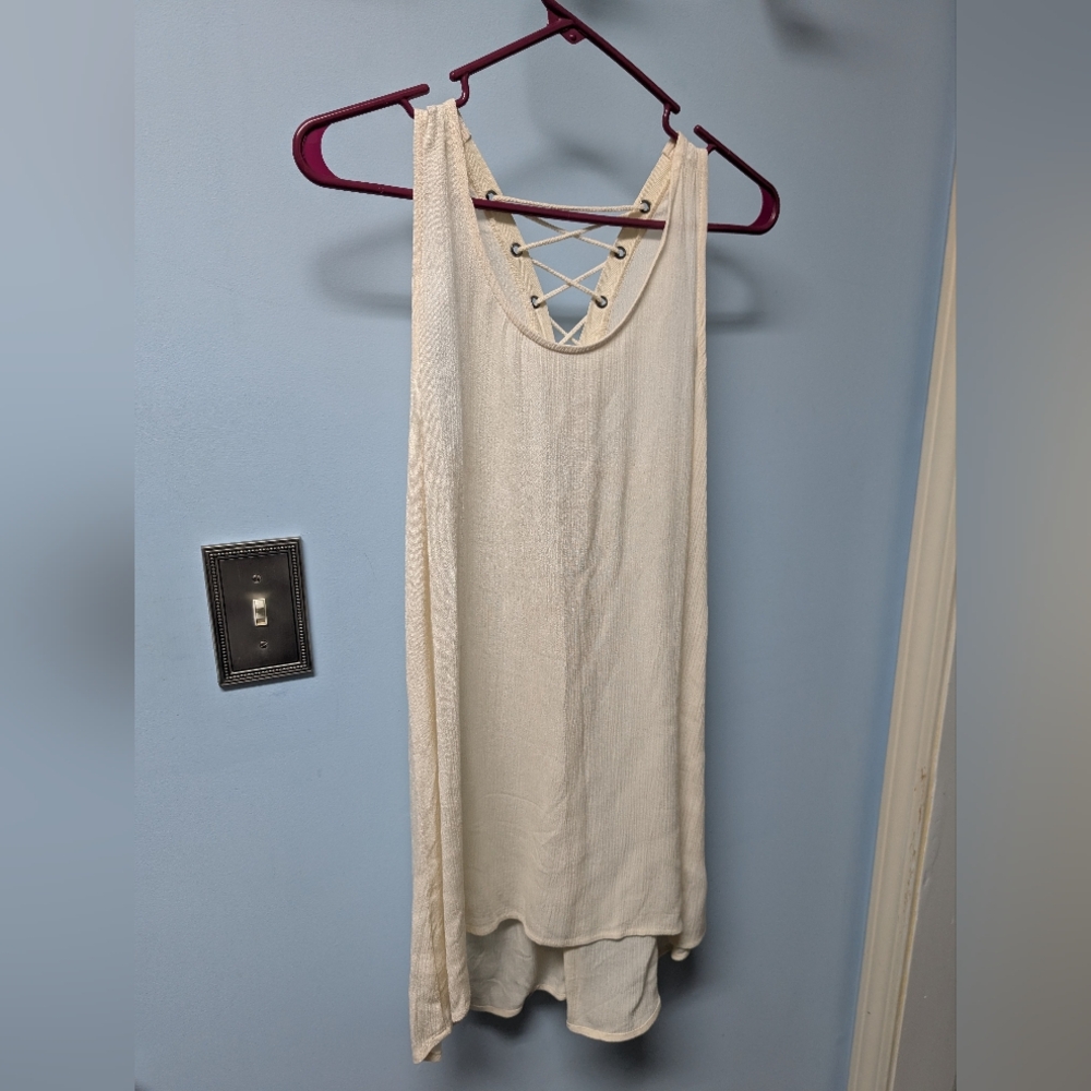 Forever 21 ivory mini dress